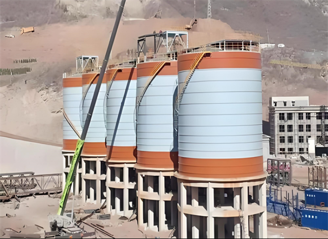 武城高架钢板仓